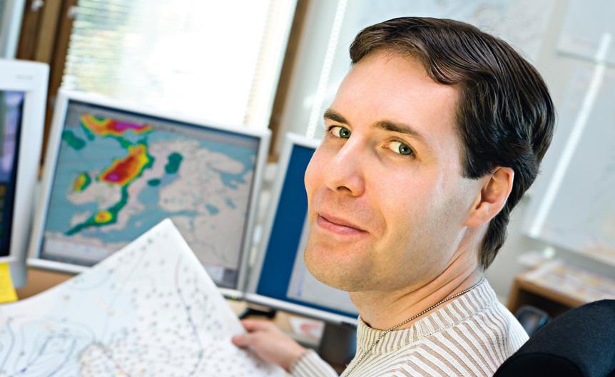 ylimeteorologi Ari-Juhani Punkka Ilmatieteen laitokselta.